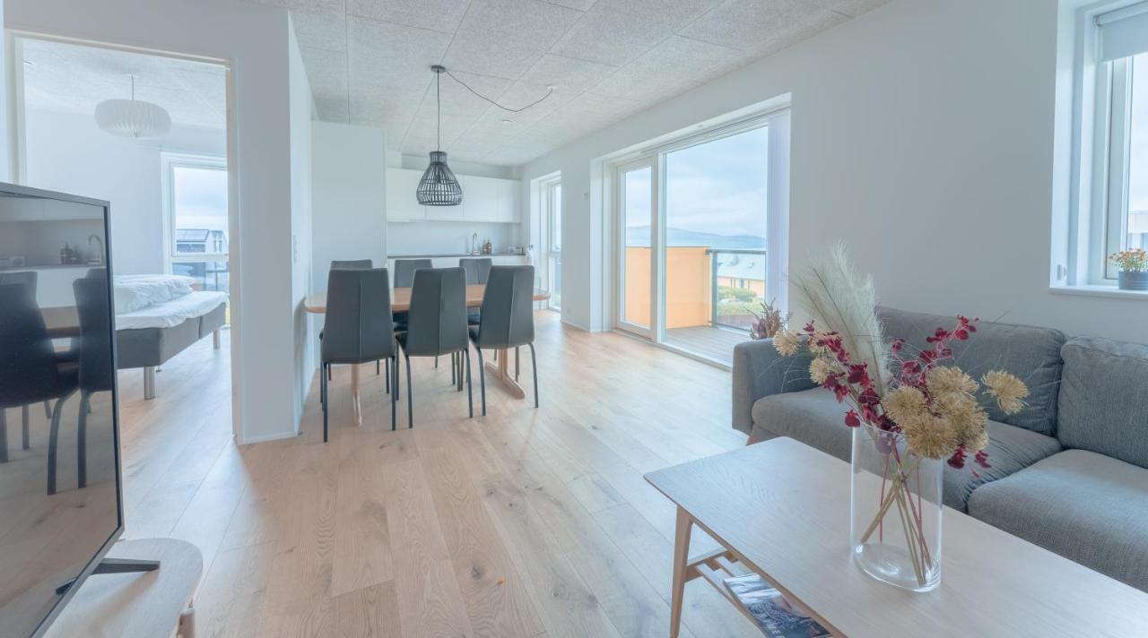 Apartmán New / Stunning Sea View / Light / 3 Br Tórshavn Exteriér fotografie
